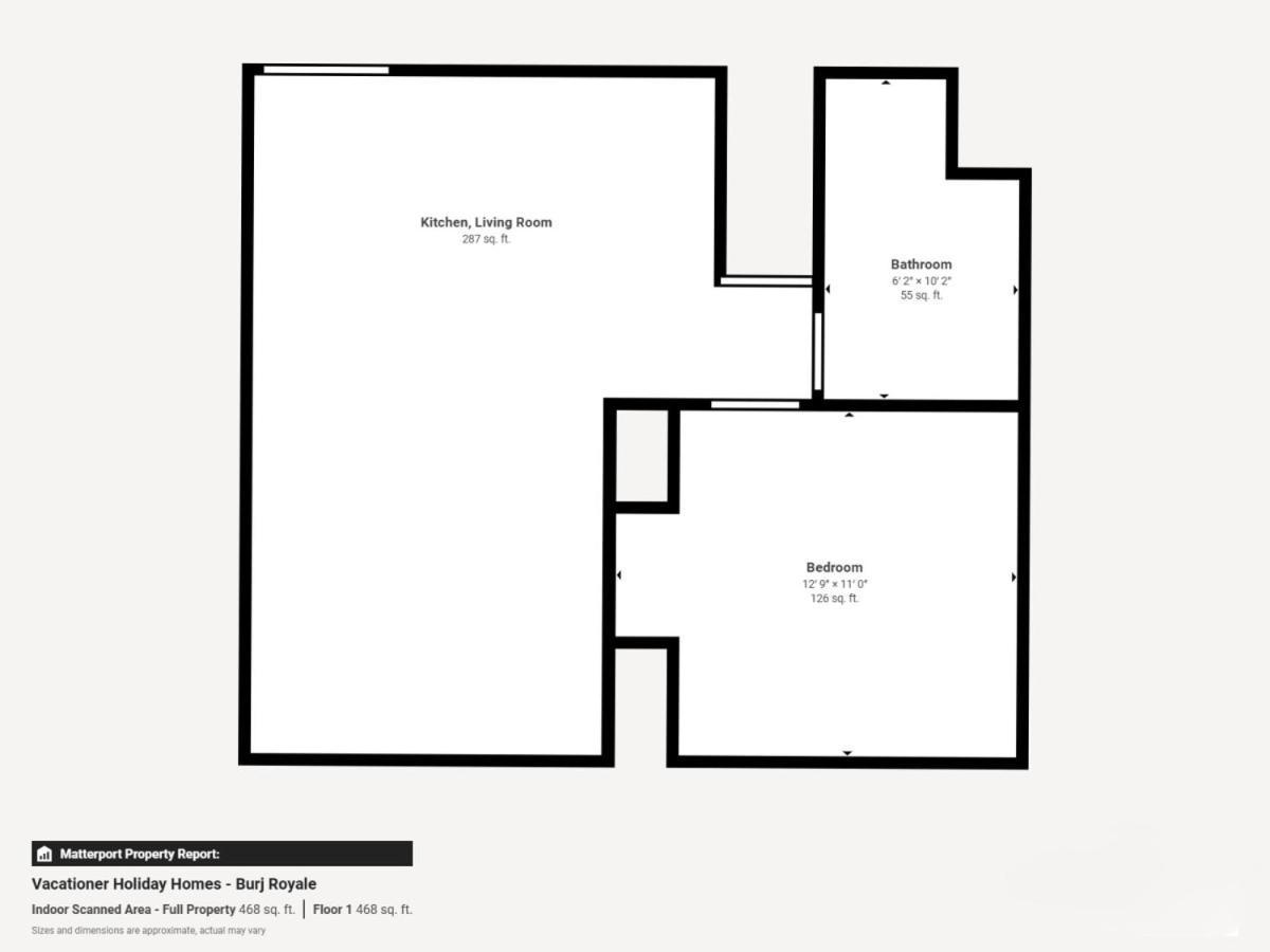 Burj Royale - One Bed On High Floor With View Appartement Dubai